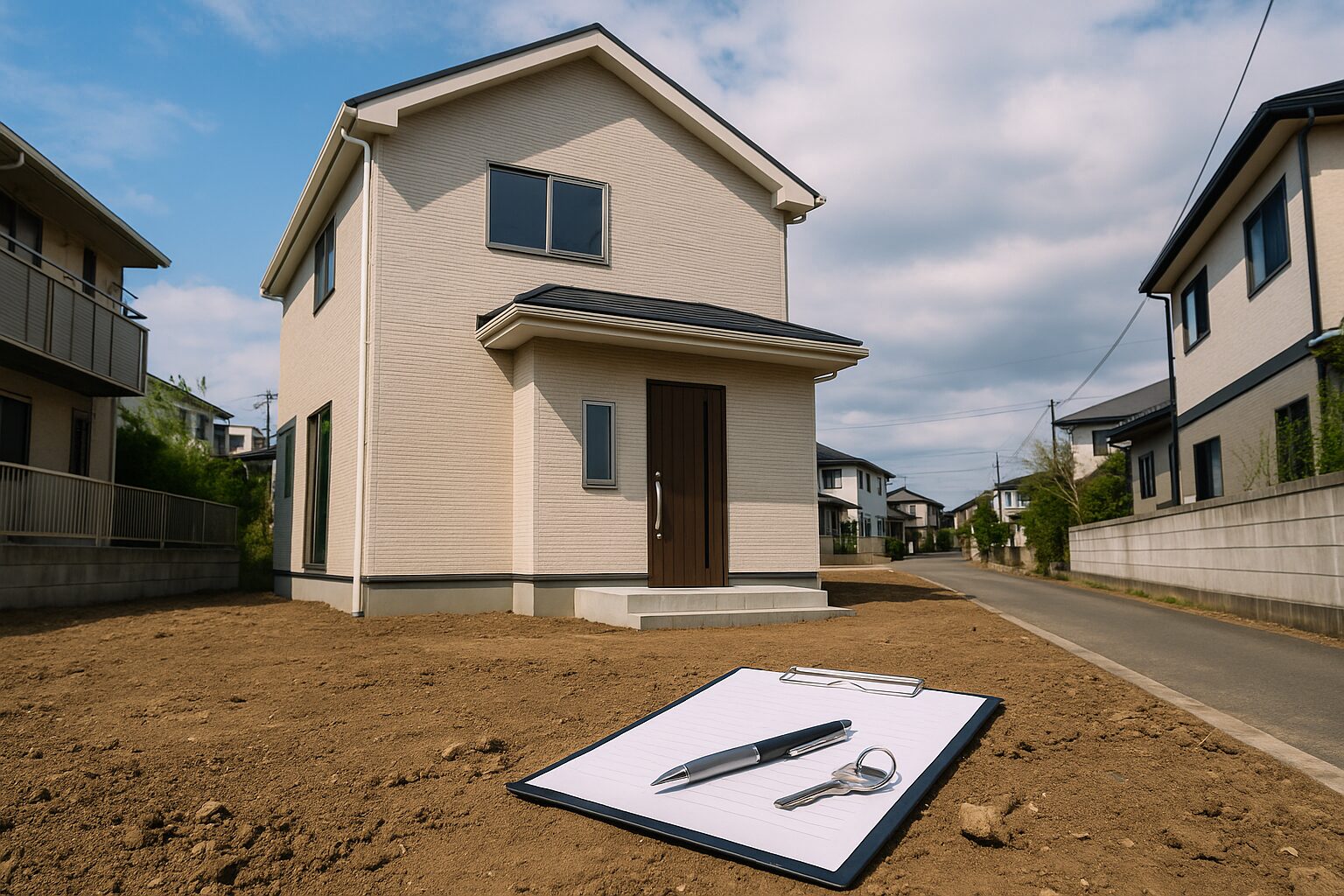 新築を建てる時いろいろと面倒になってきた。