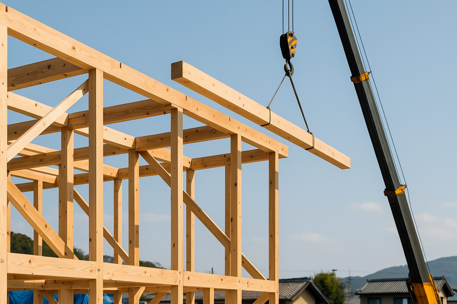 上棟日とは木造住宅の上棟作業