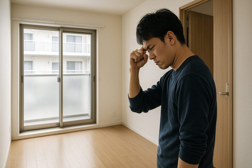 5畳の部屋の物件選びで見落としやすい図面のポイントをイメージした室内写真
