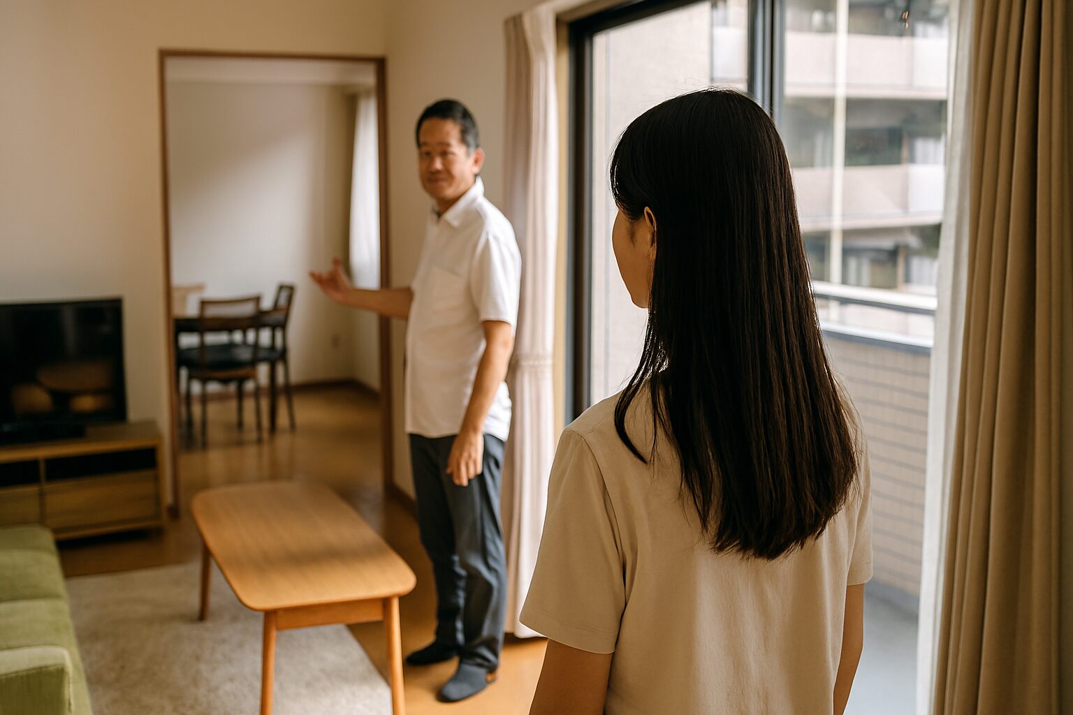 中古マンション内覧で居住中確認