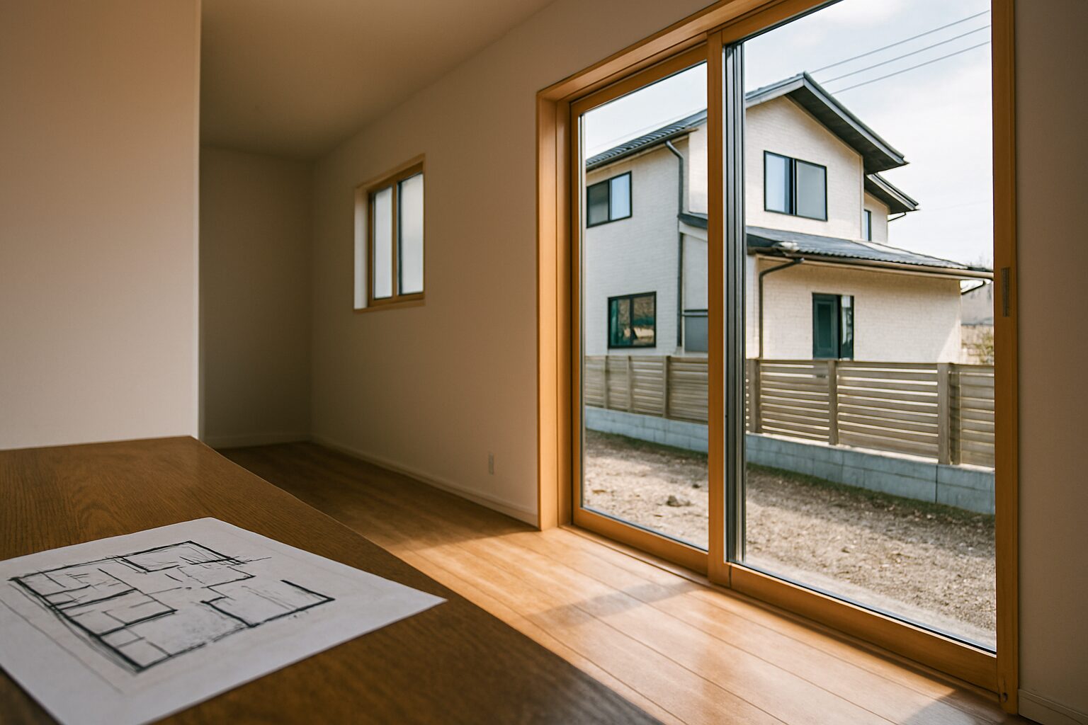 新築間取り後悔ブログ向けリビング