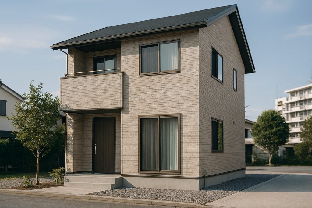 注文住宅の外観イメージ例