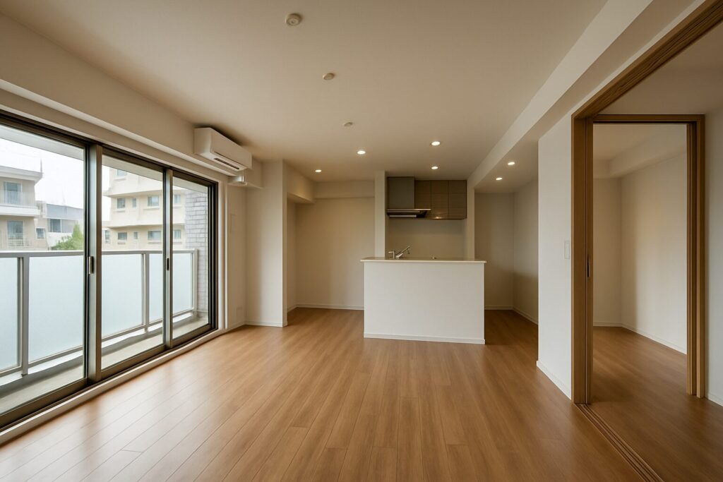 マンションの広い間取りを検討する際のイメージ写真