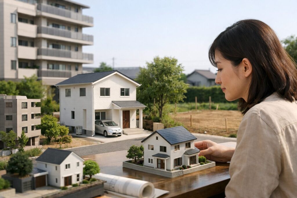 4500万ローンで迷う日本人女性