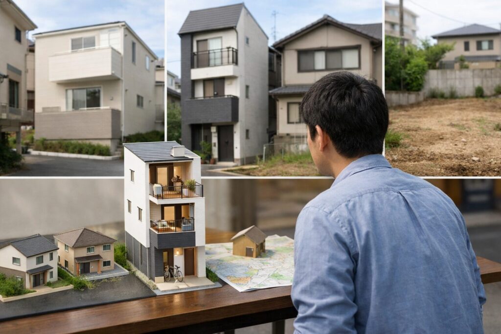 日本人男性が住む10坪狭小住宅の間取り