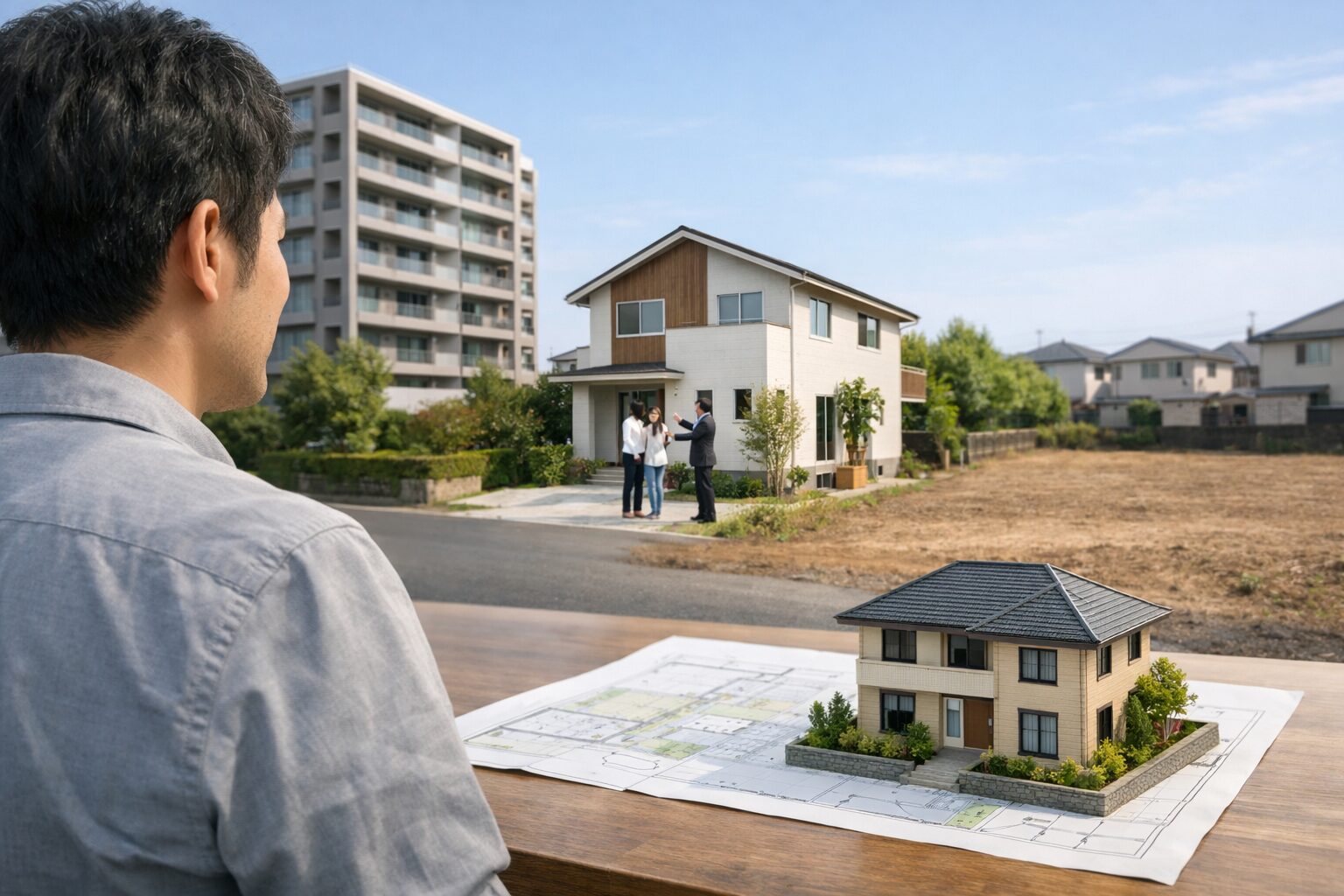 日本人男性が選ぶ住宅メーカー外観