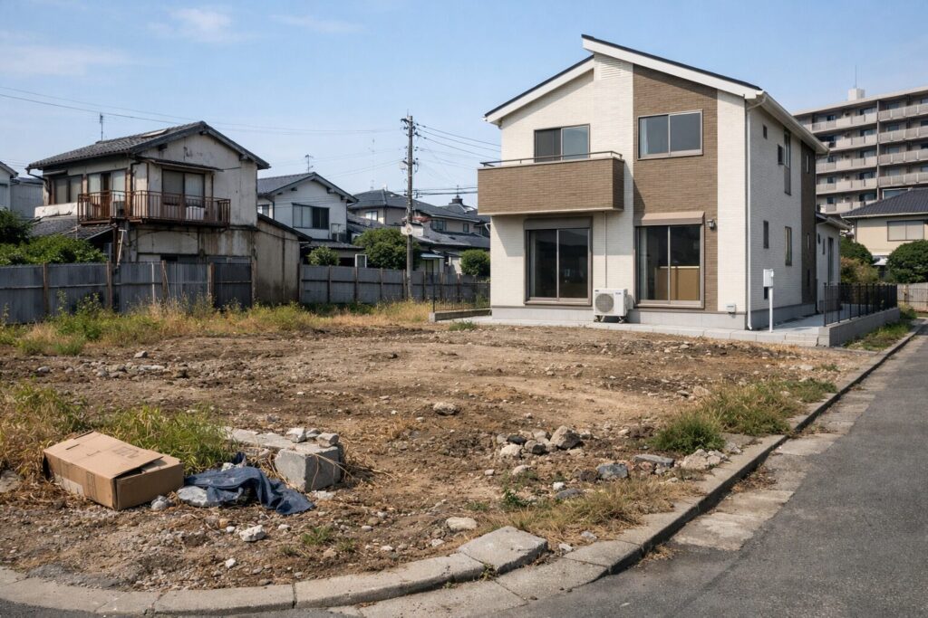 建売住宅の外観と暮らしの要点